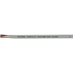 HELU 18059-1000 dátový kábel LiYY 4 x 0.34 mm² sivá 1000 m; 18059-1000