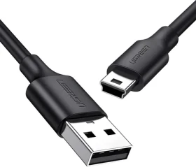 Ugreen USB-A - miniUSB 0.5 m čierna / Kábel (UGR1137BLK)
