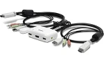 Trendnet TK-215i biela / KVM prepínač / 2 porty / HDMI / Full HD 1080p (TK-215I)