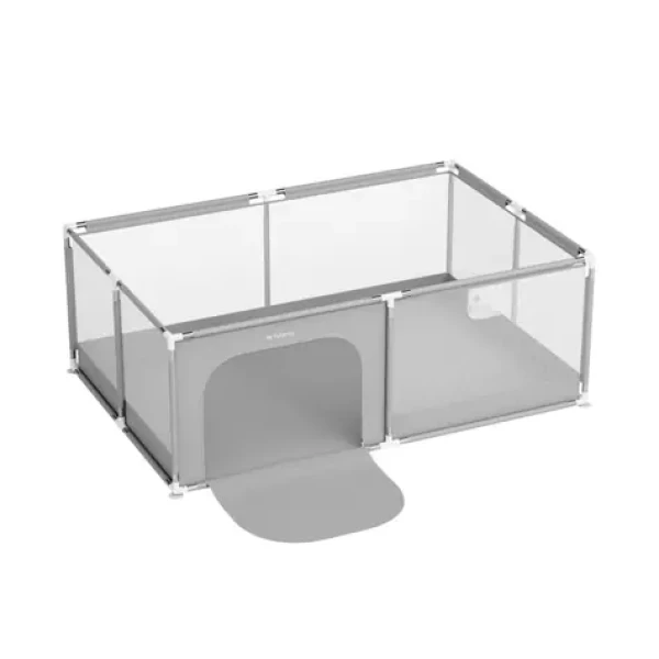 Tulano Cozy 22 šedá / Detská ohrádka 120 x 180 x 60 cm / od 6 mesiacov (TN-COZY 22 GREY)