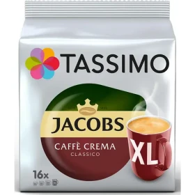 Jacobs Caffé Crema Classico Tassimo XL 16 ks / Kapsľová káva (8711000500033)