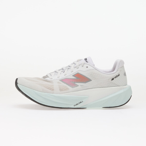 Tenisky New Balance FuelCell Rebel v5 White/ Pink Heat/ Glint Blue EUR 42