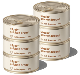 Vilgain Kuracie prsia – 6× so soľou a korením 100 g