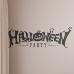 Veselá Stena Samolepka Halloween party