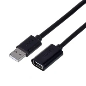 Unitek Y-C418GBK čierna / Predlžovací kábel USB / USB-A (M) - USB-A (F) / USB 2.0 / 5 m (Y-C418GBK)