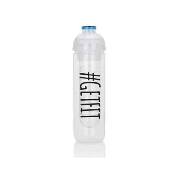 XD Design Fľaša na vodu a ovocie Get Fit 500ml modrá (P436.815-GET)