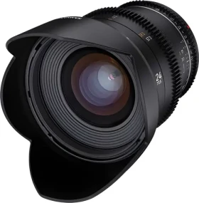 Samyang MF 24mm T1,5 VDSLR MK2 Fuji X / Objektív / Manuálne ostrenie / Ohnisko 24 mm / Clona T1,5 (23005)