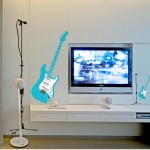 Veselá Stena Samolepka Elektrická gitara