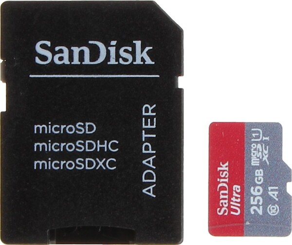 SanDisk Ultra MicroSDXC 256 GB Class 10 UHS-I/U1 A1 (SD-MICRO-10/256-SAND)