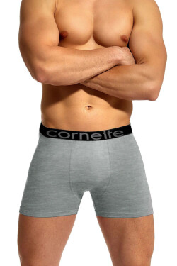 Pánske boxerky 508/01 High emotion šedé - CORNETTE šedá S