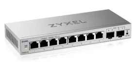 ZyXEL GS1200-10 v3 / Switch / Desktop / 8x GLAN / 2x GbE SFP / Fanless (GS1200-10V3-EU0101F)