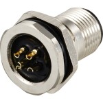 TRU COMPONENTS Vestavná zástrčka pre čidlo/aktuátor, TC-12833188, piny: 5, 1 ks; TC-12833188