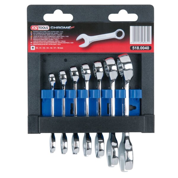 KS Tools 518.0040 518.0040 sada očkoplochých kľúčov 10 - 19 mm; 518.0040