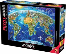 ANATOLIAN Puzzle Pamiatky sveta