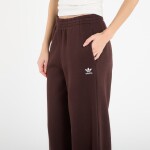Kalhoty adidas Essentials Wide Leg Pant Fleece Aurora Coffee L