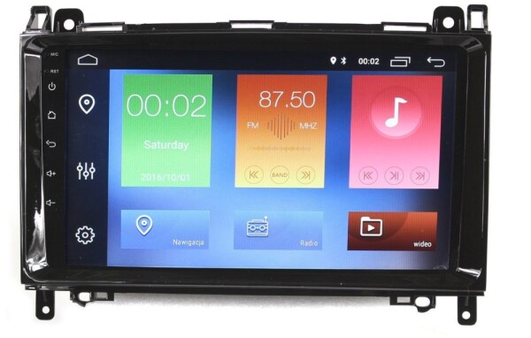 Heko Radio Navigácia GPS do Mercedes W169 B Klasa 2004-12