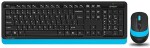 A4Tech A4tech FG1010 FSTYLER set bezdr. klávesnice + myši, modrá barva