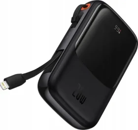 Baseus Qpow Pre čierna / Powerbanka / 10000 mAh (6932172620585)