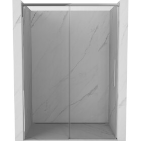 MEXEN/S - Rox posuvné sprchové dvere 160, transparent, chróm 8C2-160-000-01-00