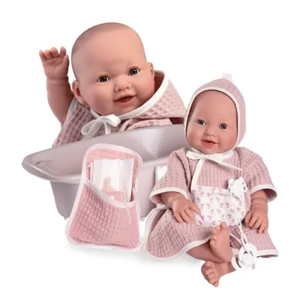 Antonio Juan 50417 MIA - žmurkajúca a cikajúca realistická bábika bábätko s celovinylovým telom - 42 cm