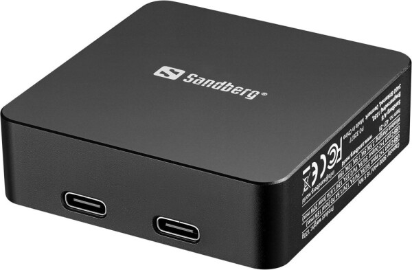 Sandberg 421-28 bank mocy 5000 mAh Bezprzewodowe ładowanie Čierny