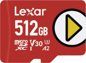 Lexar Lexar PLAY | 512 GB | microSDXC | Flash memory class 30