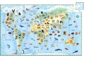 DJECO Puzzle Observation: Zvieratá z celého sveta