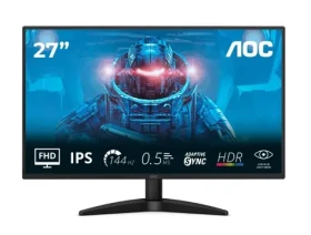 27" AOC 27B36X čierna / IPS / 1920x1080 / 16:9 / 4ms / 1500:1 / 300cd-m2 / HDMI + DP / VESA (27B36X)