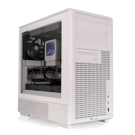 Thermaltake Retro 260 TG béžová / Skriňa / Micro-ATX / tvrdené sklo / 280mm AIO / USB-C 3.2 Gen2 (CA-11P-00SQWN-00)