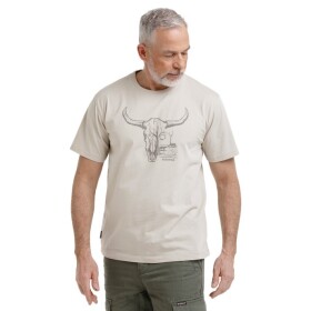 Bushman Pánske tričko Winton, pieskovohnedé XL