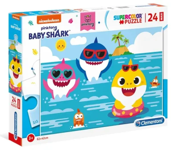 Clementoni PUZZLE Baby Shark MAXI