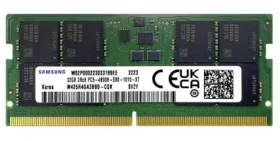 Samsung M425R4GA3BB0-CQK 32GB (1x32GB) 4800MHz / DDR5 / CL40 / 1.1V / SO-DIMM / Non-ECC (M425R4GA3BB0-CQK)