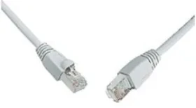 Solaris CAT6 SFTP PVC 3m šedá / Patch kábel / RJ45-RJ45 / AWG26 (C6-315GY-3MB)