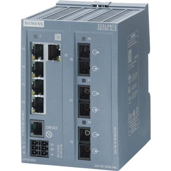 Siemens 6GK5205-3BF00-2AB2 priemyselný ethernetový switch 10 / 100 MBit/s; 6GK52053BF002AB2