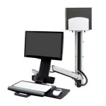 ERGOTRON StyleView Sit-Stand Combo System / Nástenný držiak PC, LCD a klávesnice (45-271-026)