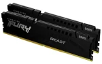 Kingston Fury Beast Black 128GB (2x 64GB) DDR5 5600MHz / CL40 / DIMM / EXPO / XMP / 1.35V (KF556C40BBK2-128)