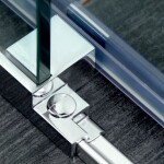 GELCO - DRAGON bočná stena 800, číre sklo GD7280