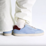 Groundies Panama Sky blue/Bordeaux pánske barefoot celoročné tenisky 43 EUR