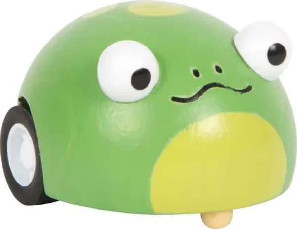 Small Foot Drevené naťahovacie zvieratko Žabka