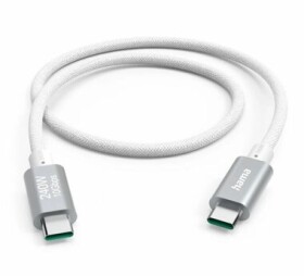 HAMA 201724 Kábel USB-C 3.2 Gen 2 (M) - USB-C 3.2 Gen 2 (M) 1.5m biela (201724)