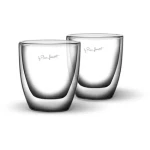 Lamart Vaso Sada 2 pohárov na Espresso 80ml číra / Borosilikátové dvojité sklo (8590669225651)