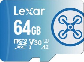 Lexar FLY High-Performance 1066x microSDXC 64GB / čítanie: 160MBs / zápis: 60MBs / UHS-I U3 / Class 10 / V30 (LMSFLYX064G-BNNNG)