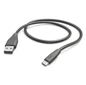 HAMA čierna / Dátový kábel / USB-A - USB-C / 1,5 m / 480 Mbit/s (00201595)