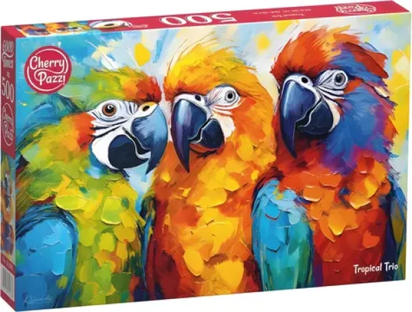 Cherry PAZZI Puzzle Tropické trio