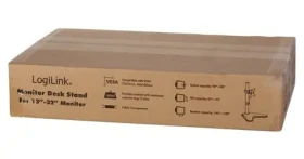 LogiLink BP0044 čierna / Rameno na pracovnej stanici / 13 "až 32" / nosnosť 8 kg / VESA 75x75, 100x100 (BP0044)