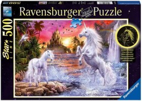 Ravensburger Jednorožci na rieke /500 dielikov/ od 10 rokov