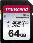 Transcend 340S SDXC 64 GB Class 10 UHS-I/U3 A1 V30 (TS64GSDC340S)