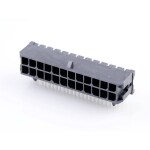 Molex vstavaná pinová lišta (štandardná) Počet pólov 24 Raster (rozteč): 3.00 mm 430452402 1 ks Tray; 430452402