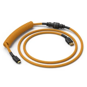 Glorious Coiled Cable zlatá / USB-C (M) - USB-A (M) / 1.37 m (GLO-CBL-COIL-GG)