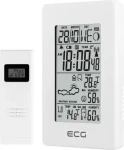 ECG MS 100 biela / Meterologická stanica / 3x AAA batérie (484000124958)